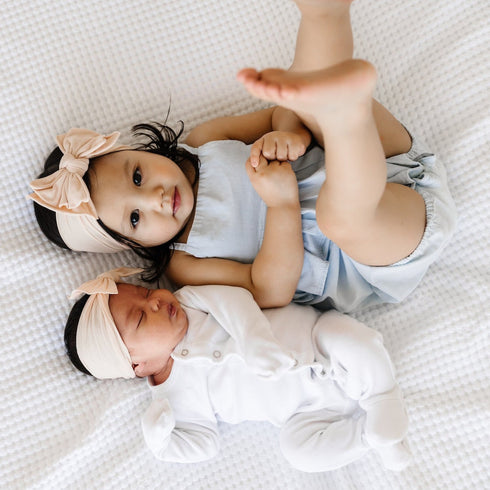 fab-bow-lous®-petal Baby Bling Bows clips headbands - Sophia's Style-